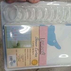 Laruel Shower Curtain with Rings